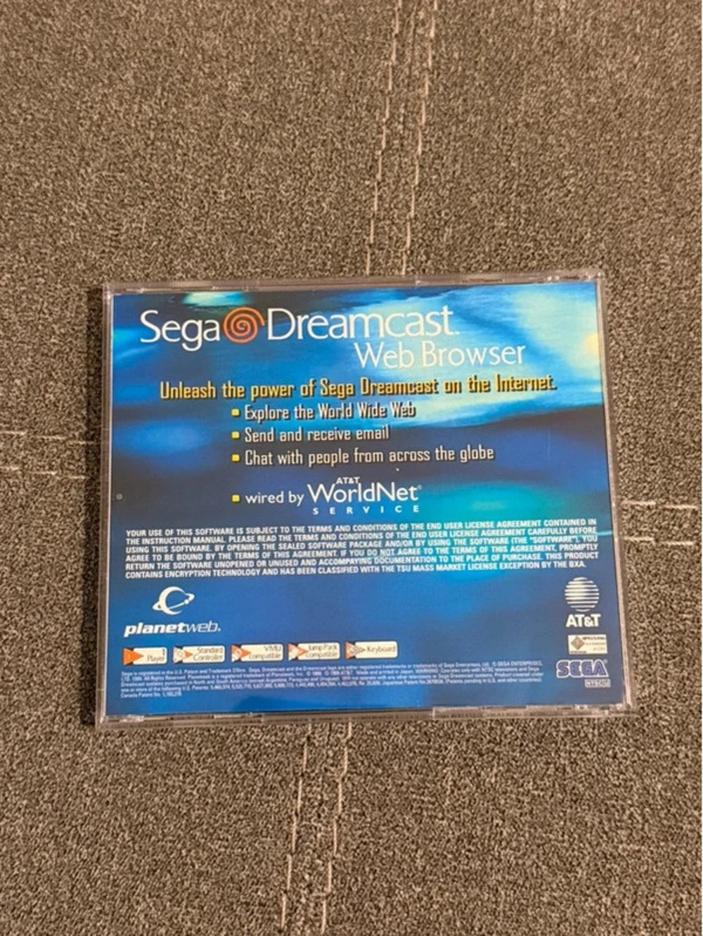 Sega dream cast web browser